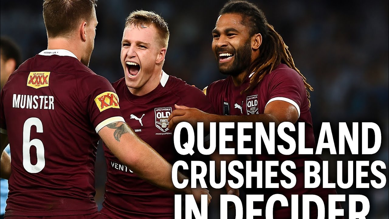 Queensland Stuns NSW with Dominant First-Half Win in State of Origin Game 3 🔴