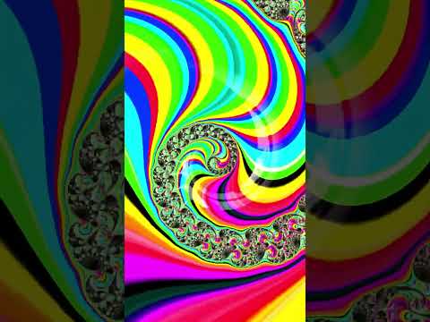 #fractalart #animationart #hypnotic Mandelbrot’s Electric Circus: A Trippy Spiral Spectacle