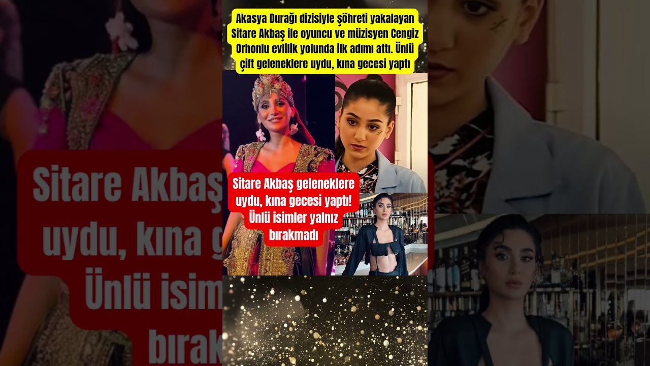 Sitare Akbaş Kına Gecesiyle Geleneklere Uygun Kutlama 🎉