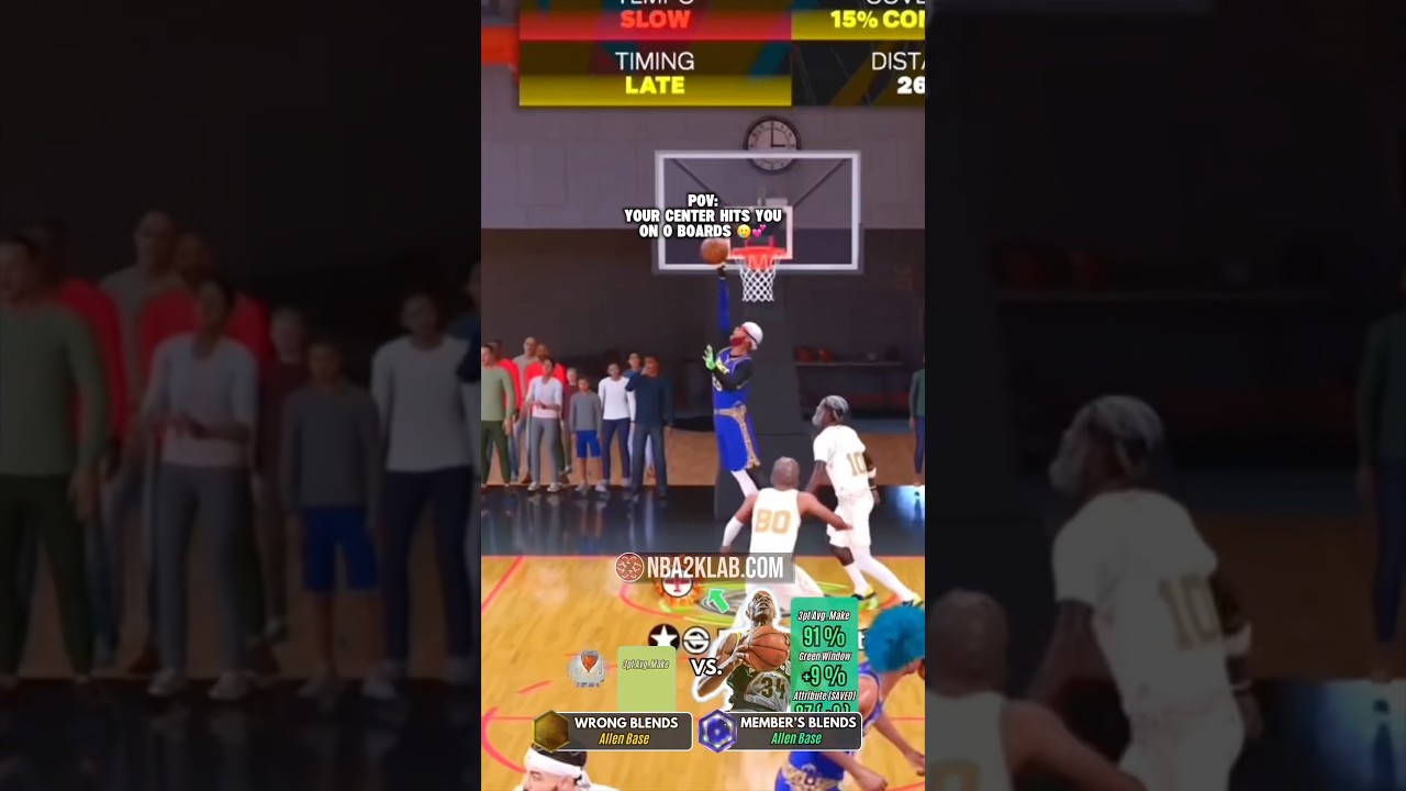 NBA 2K26 Center Offensive Boards POV
