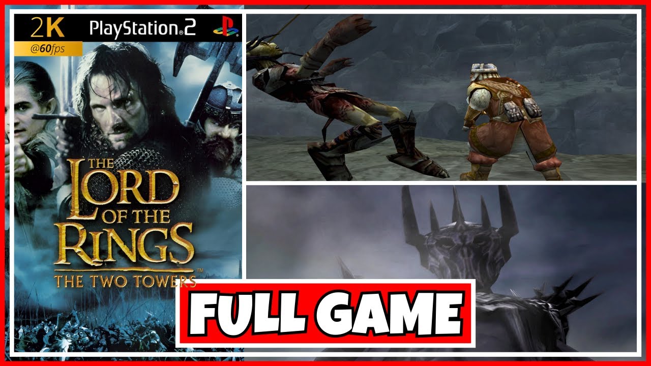 LOTR: The Two Towers - Full PS2 Gameplay 2K/60FPS