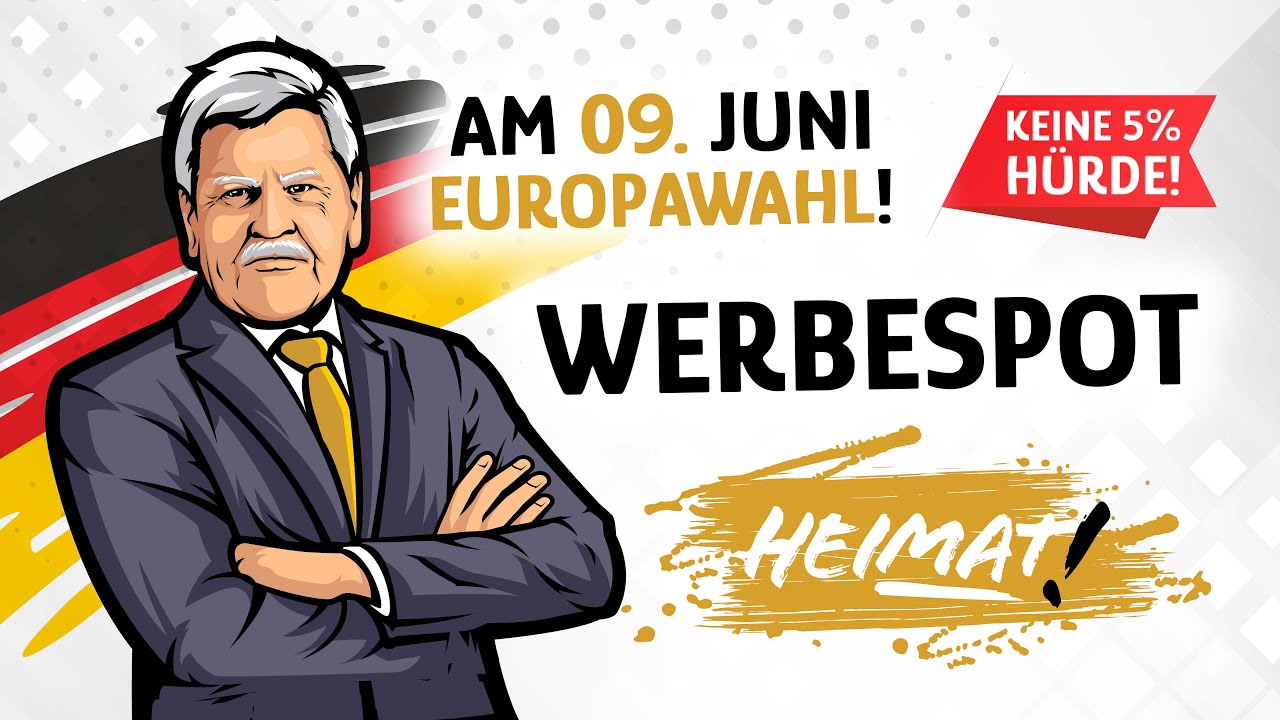 HEIMAT Europawahl 2024: Remigration & EU-NATO Kritik 🇪🇺