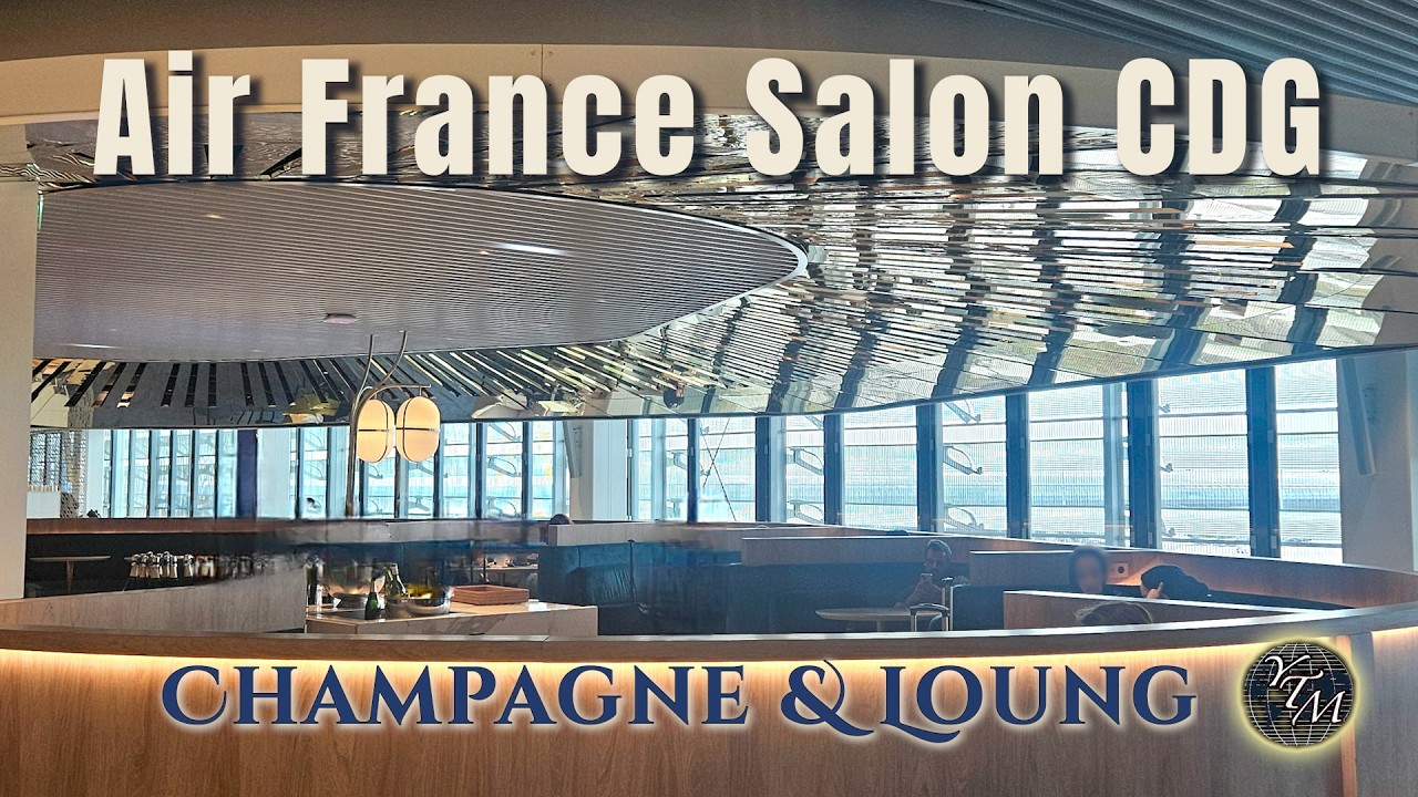 Air France Salon at CDG Terminal 2E Lounge Review ✈️