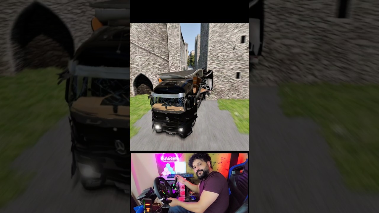 Mercedes Actros Drifting in BeamNG.drive 🚚