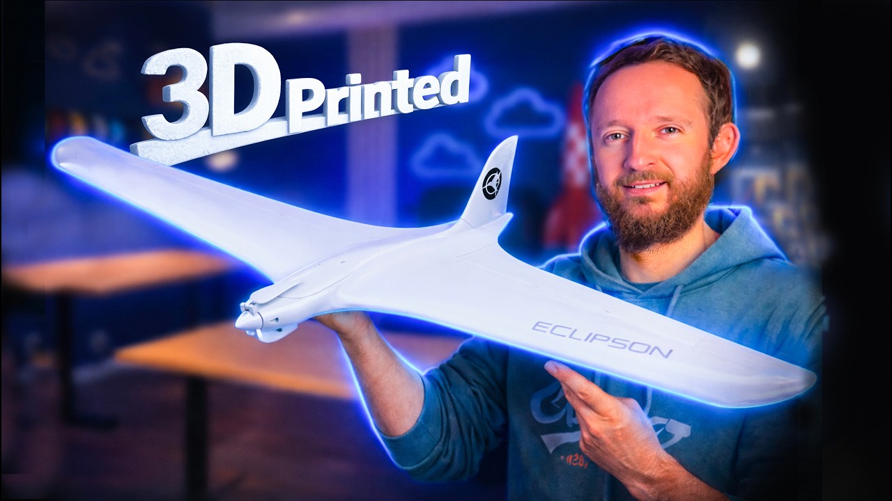 Aile Volante RC ECLISPON: Impression 3D & Test en Vol ✈️