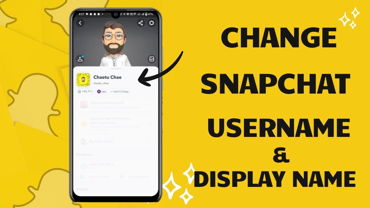 How to Change Snapchat Username & Display Name