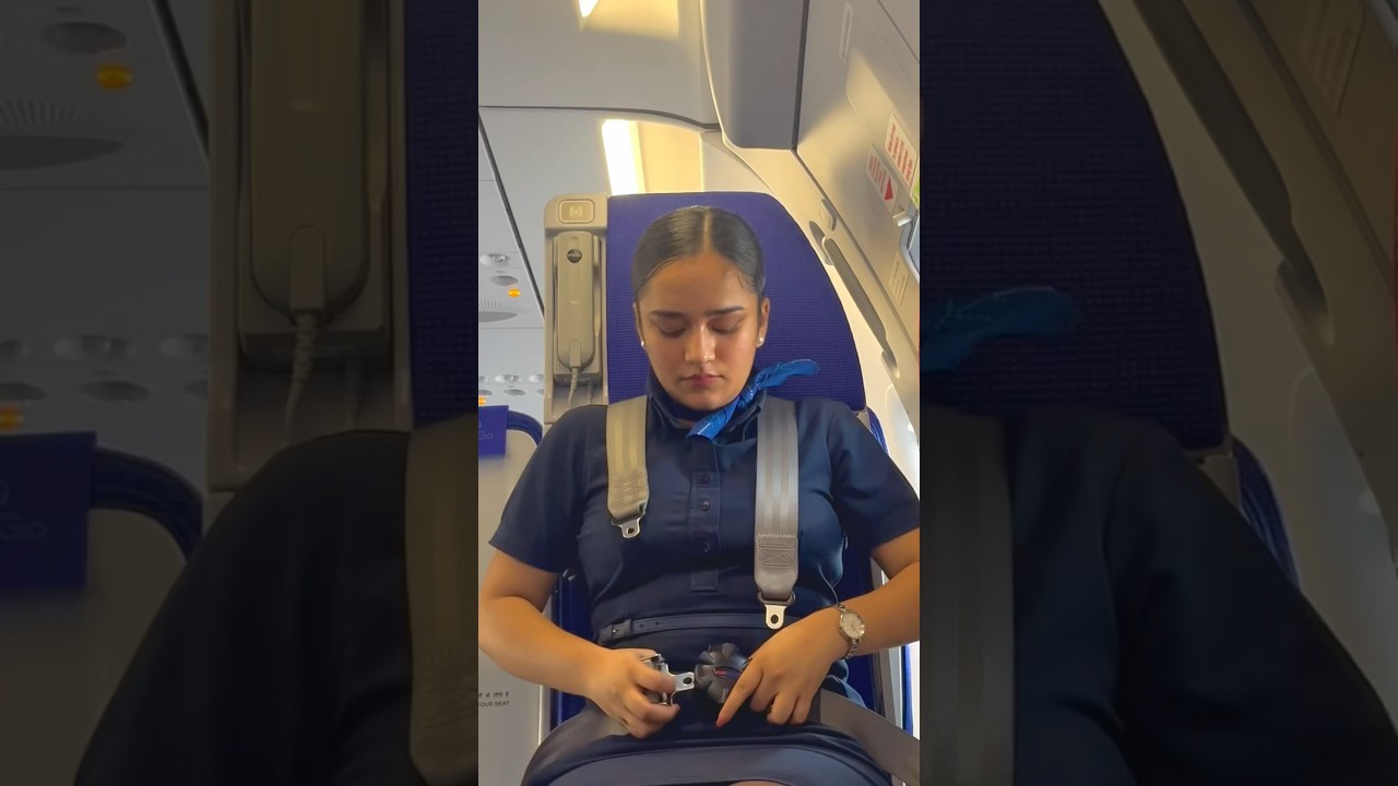 A Day in the Life of an Indigo Cabin Crew ✈️