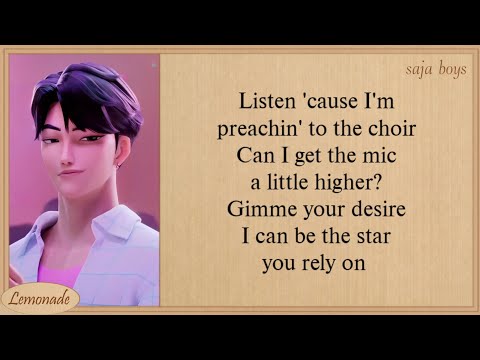 Saja Boys Your Idol Easy Lyrics