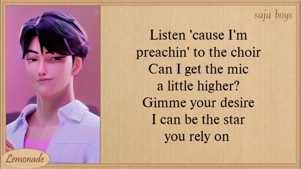 Saja Boys - Your Idol (Easy Lyrics)