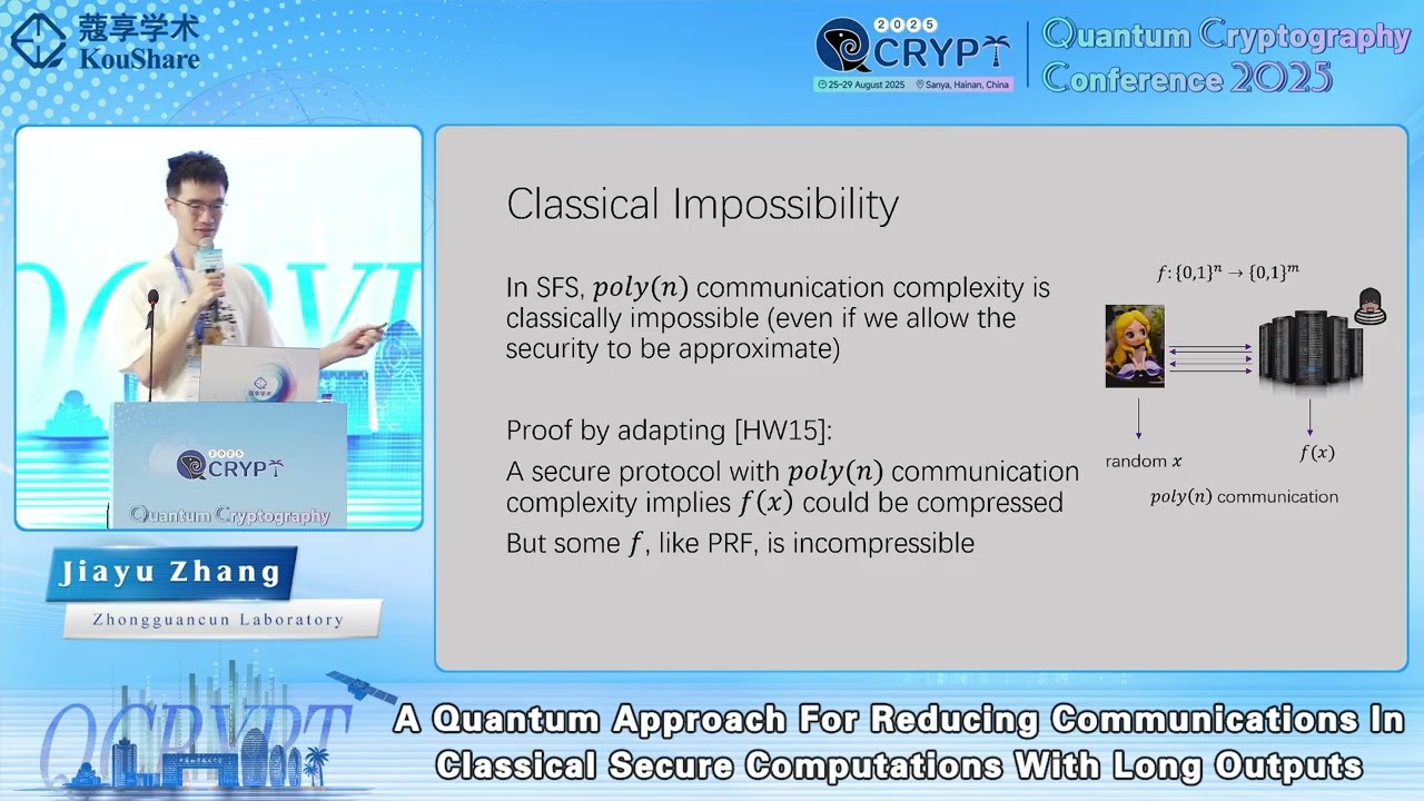 QCrypt2025: How Quantum Cryptography Can Revolutionize Classical Secure Communications 🔐