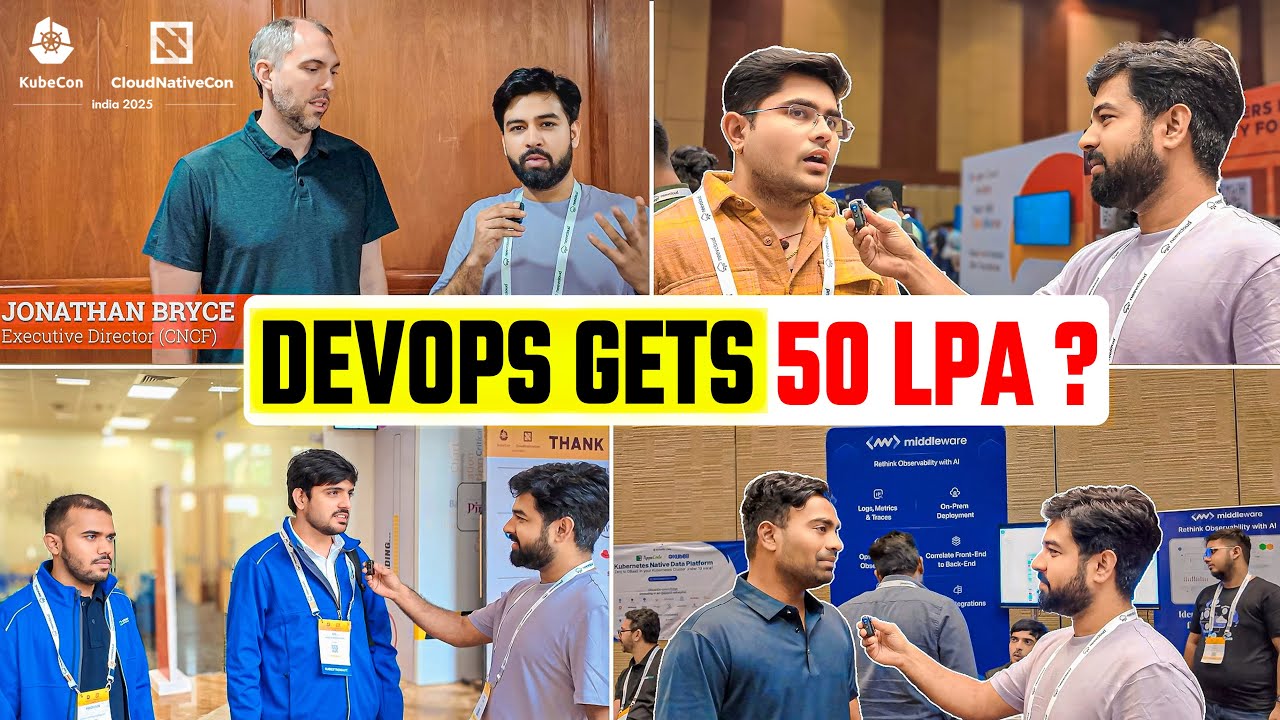 SRE & DevOps Salaries Revealed at KubeCon India 2025 💼