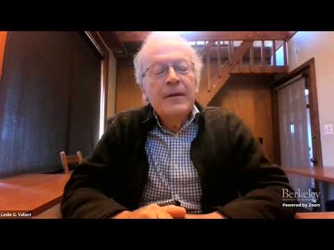 Educability (Virtual Talk) with Leslie Valiant from Harvard University