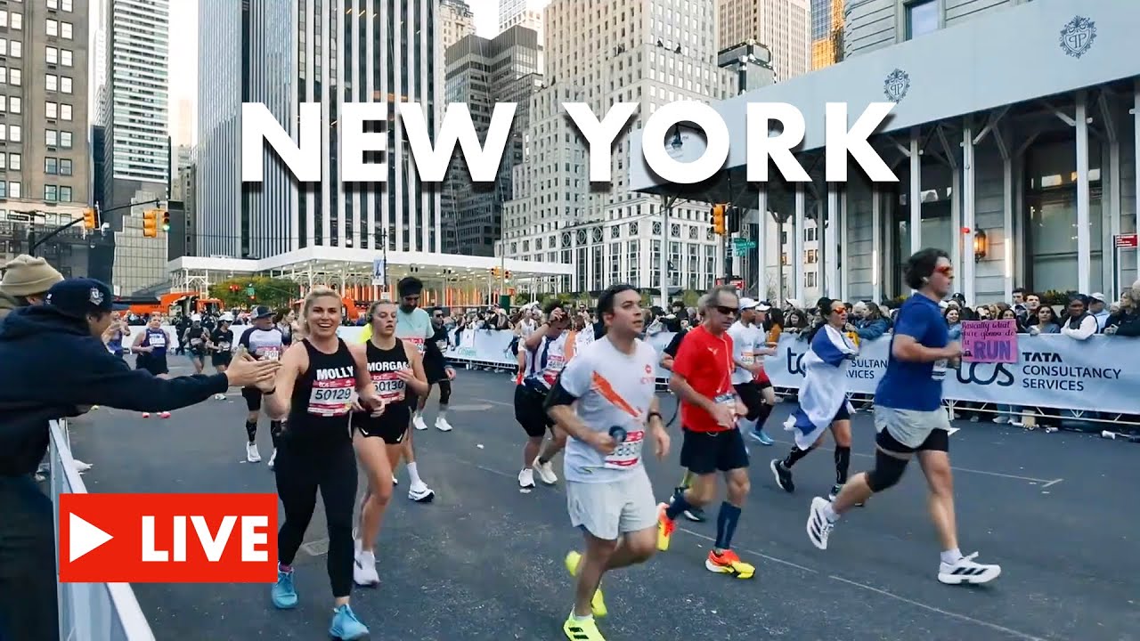 2025 Cheer for Runners at Mile 25 of the 2025 NYC Marathon 🗽 (Part 1 at 11:30 AM)