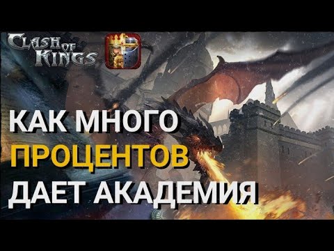 Clash of Kings: Академия и её % — Расчеты 📊