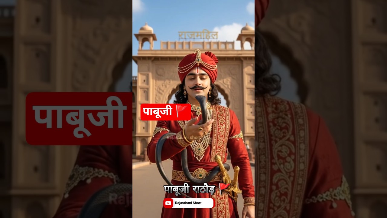 पाबूजी का बेगा पधारो | Pabuji Rathore 🙏