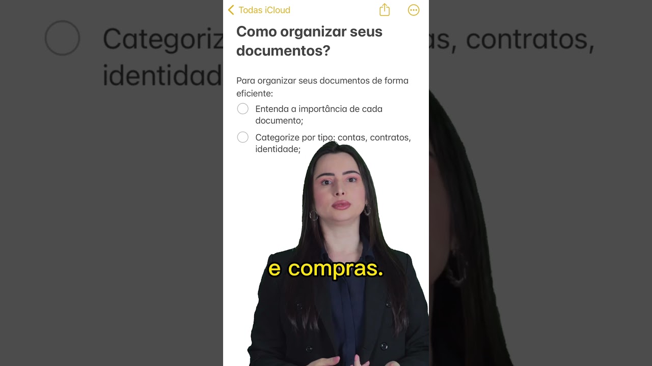 Como Organizar Seus Documentos para Mais Paz 🗂️