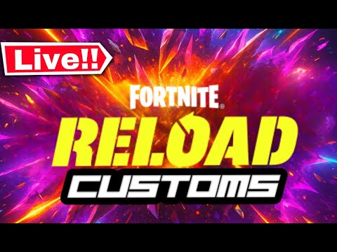 FORTNITE LIVE CUSTOMS GAMEPLAY WITH VIEWERS -CHRISTMAS BREAK!!