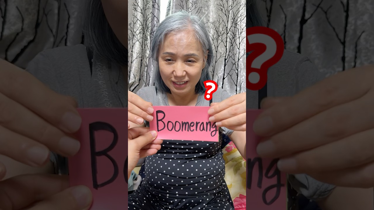 ‘부메랑’의 영어 표현을 맞히면 2,000만 원 지급! #정선호 #shorts #english