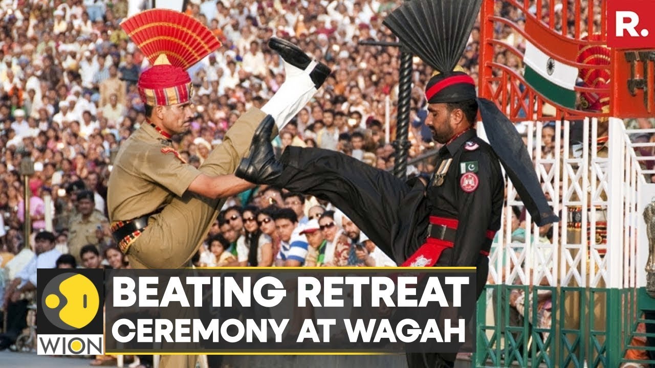 India at 75: Wagah Border Beating Retreat ๐ฎ๐ณ