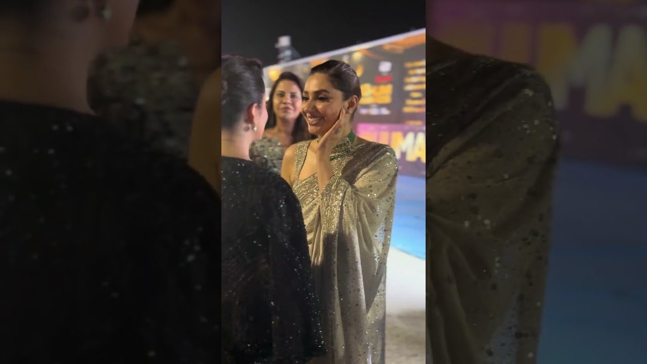 Lights. Glamour. HUM Awards. Mahira Khan is owning it all. 🎉