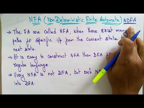 Non Deterministic Finite Automata (NFA) | TOC  | Lec-13 | Bhanu Priya