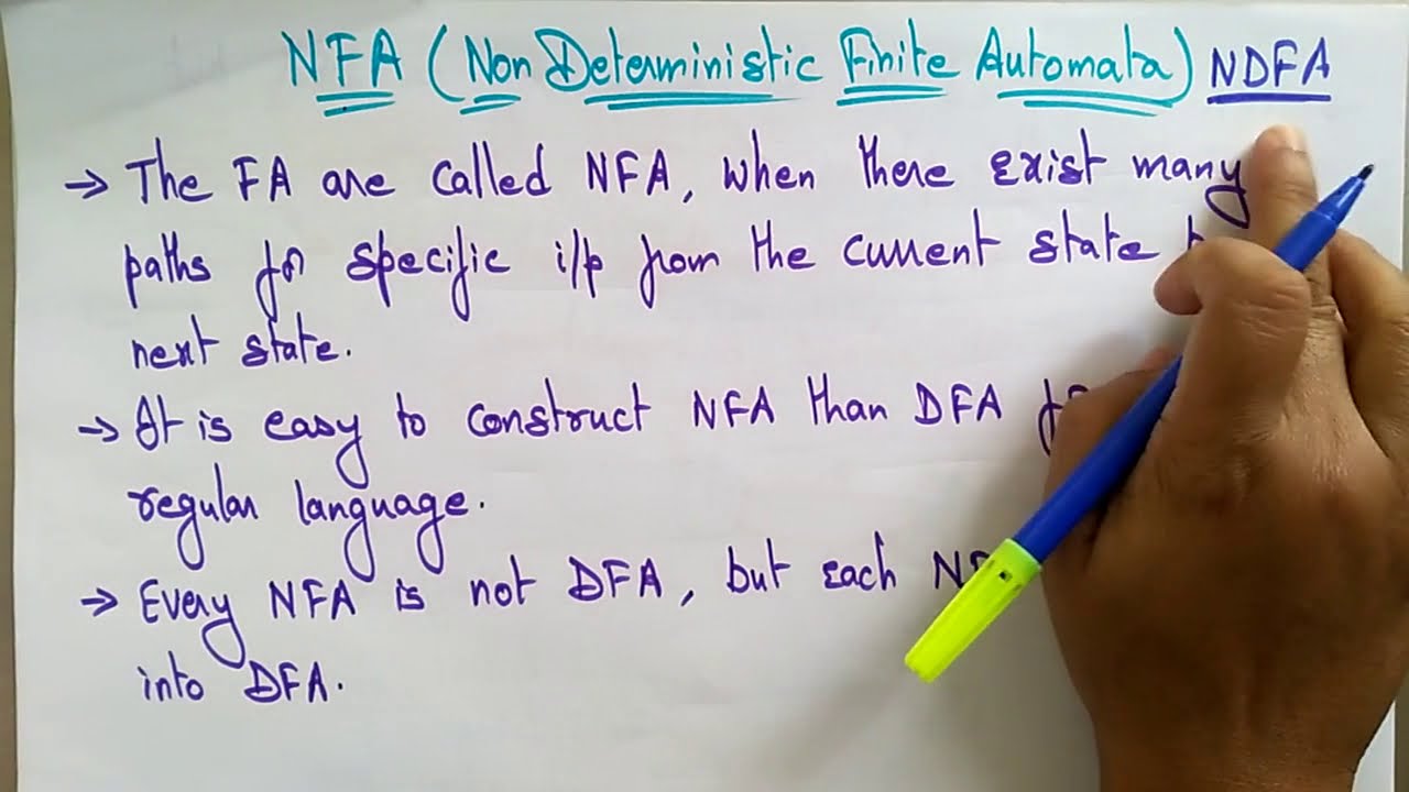 Understanding Non-Deterministic Finite Automata (NFA) | Lec-13 by Bhanu Priya π€