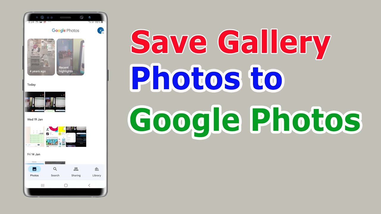 Save & Backup Photos to Google Photos 📸