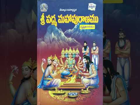 శ్రీ పద్మ మహాపురాణం సృష్టి ఖండము -12 వ భాగం @MegaVasista 