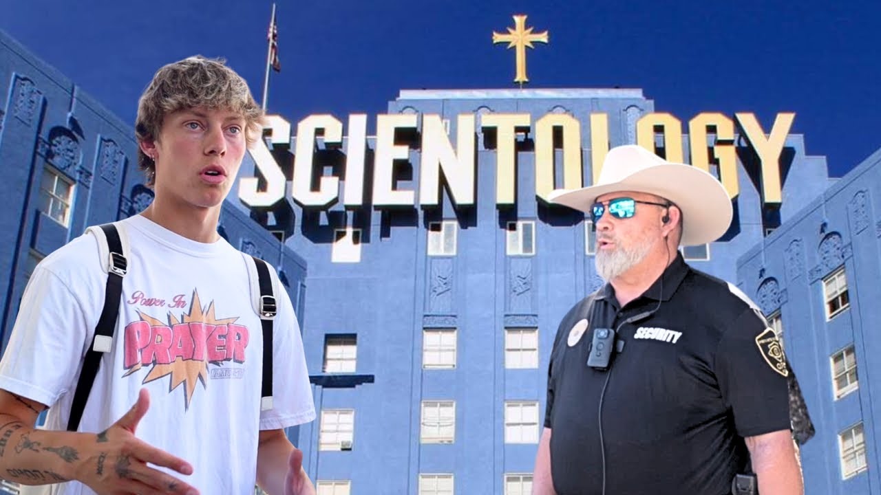 Sharing the Gospel at Scientology ✝️