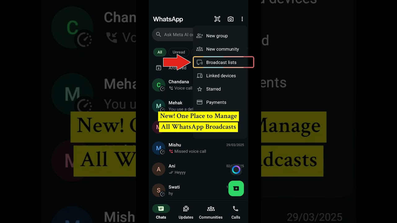 All WhatsApp Broadcasts in One Place: How to View, Create, and Manage