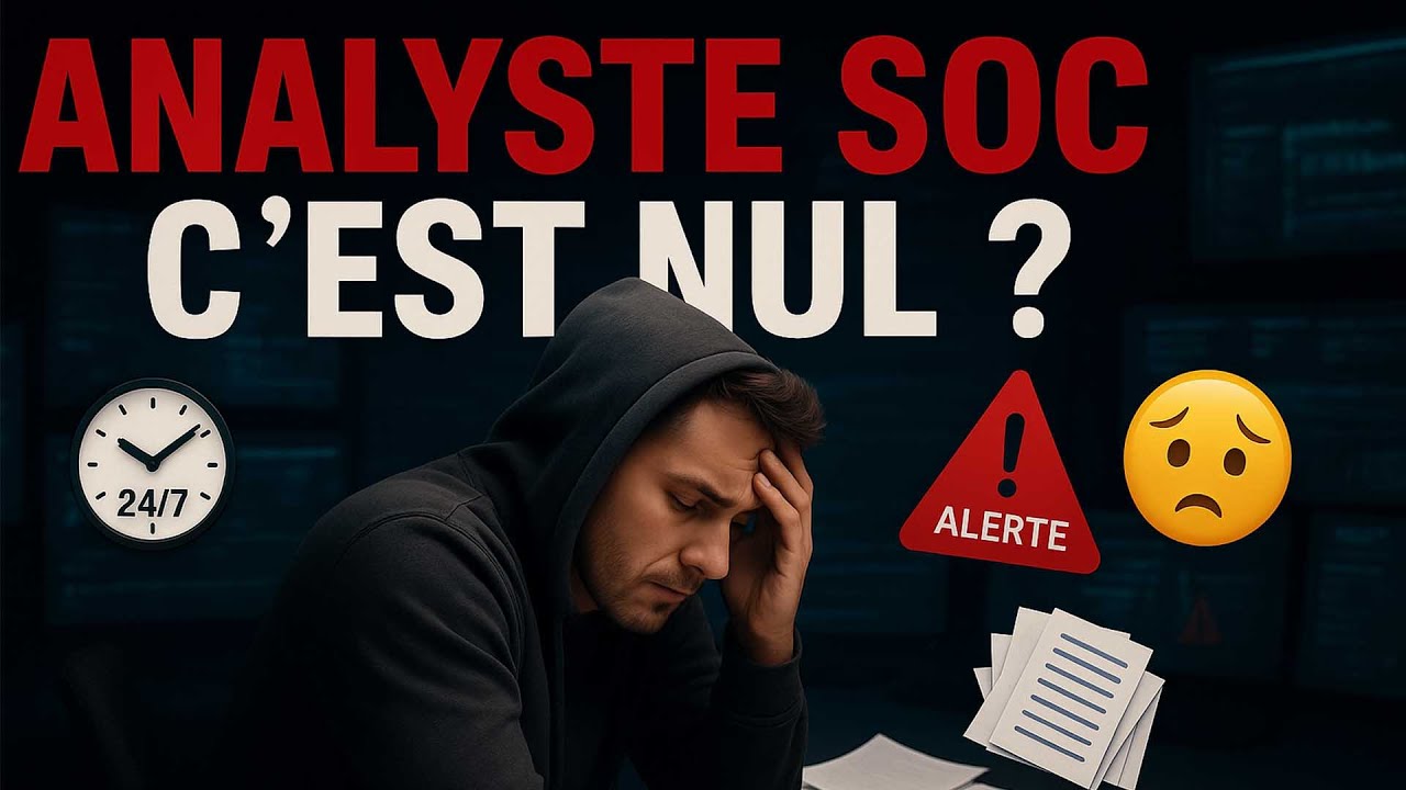 Les inconvénients du métier d'Analyste SOC ⚠️