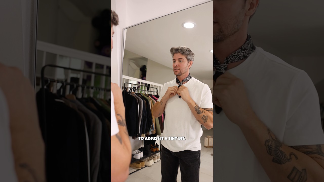 How to Tie a Bandana Neckerchief ๐