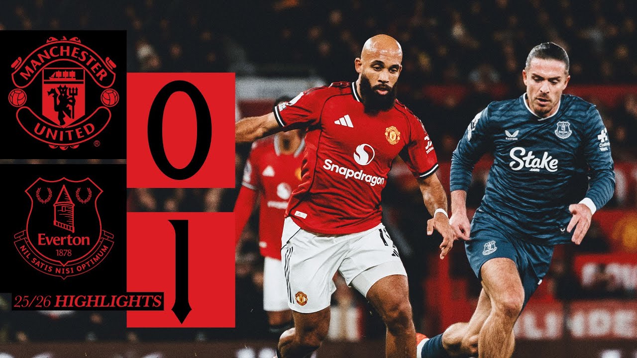 Man Utd Loses 1-0 to Everton at Old Trafford