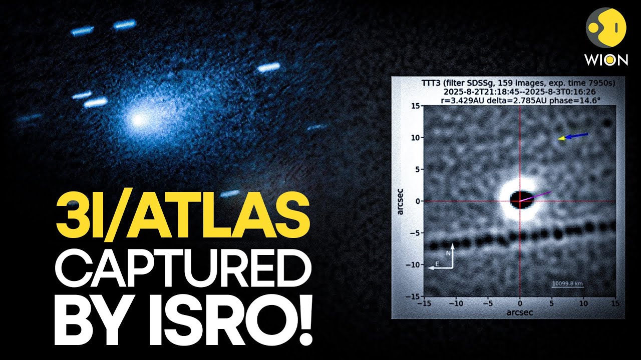 ISRO Observes Interstellar Comet 3I/ATLAS 🌌