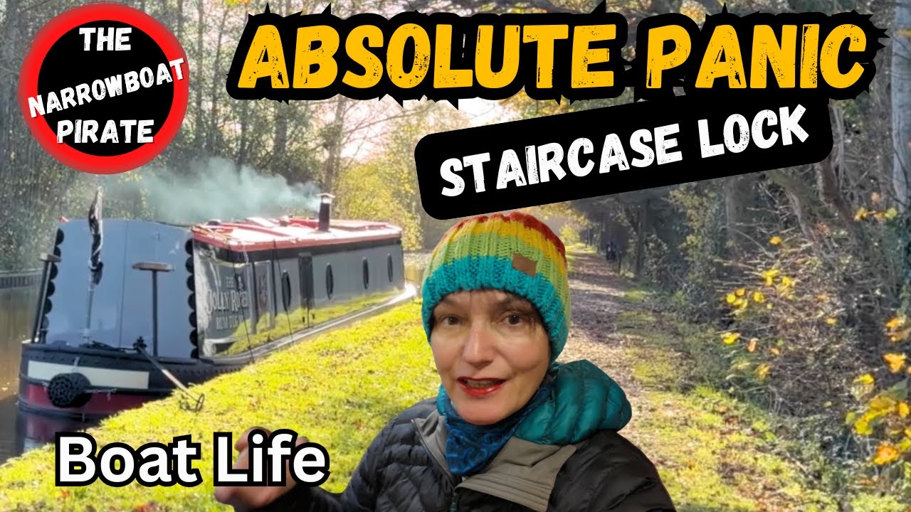 Solo Canal Lock Adventure Gone Wrong 🚤