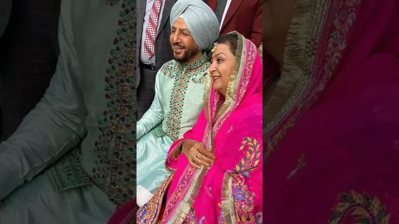 Gurdass Maan Spotted with Wife ❤️ | Punjabi Singer's Viral Moment