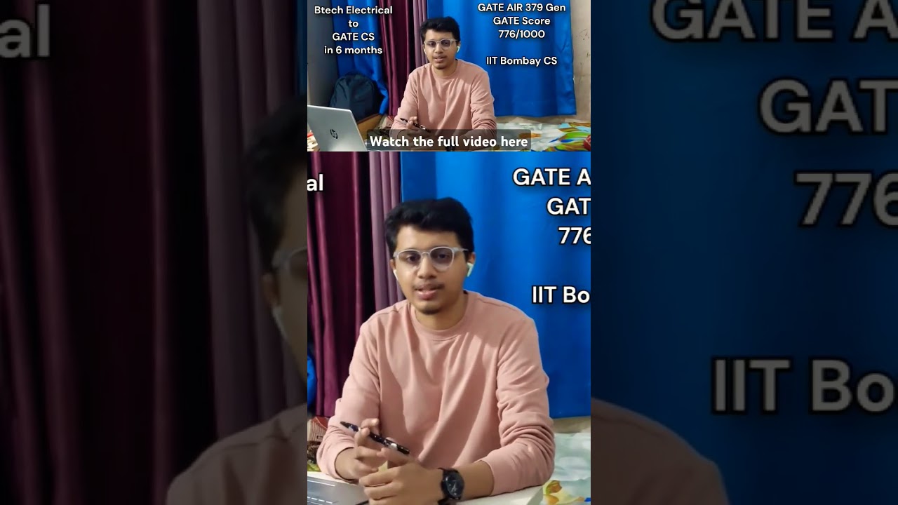 GATE CS 6-Month Strategy for Non-CS Candidates to Achieve MTech at IIT Bombay
