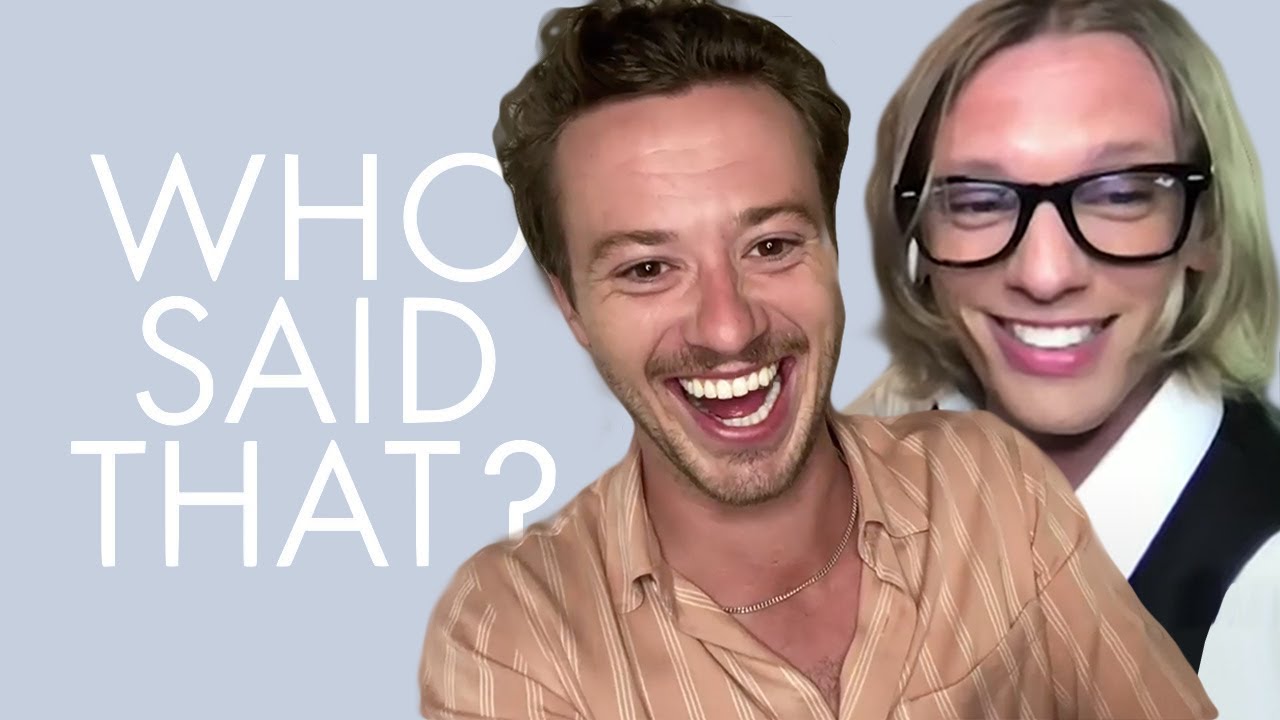 Guess Who Said It? Jamie Campbell Bower & Joseph Quinn Play 'Who Said That?' with ELLE 🎬