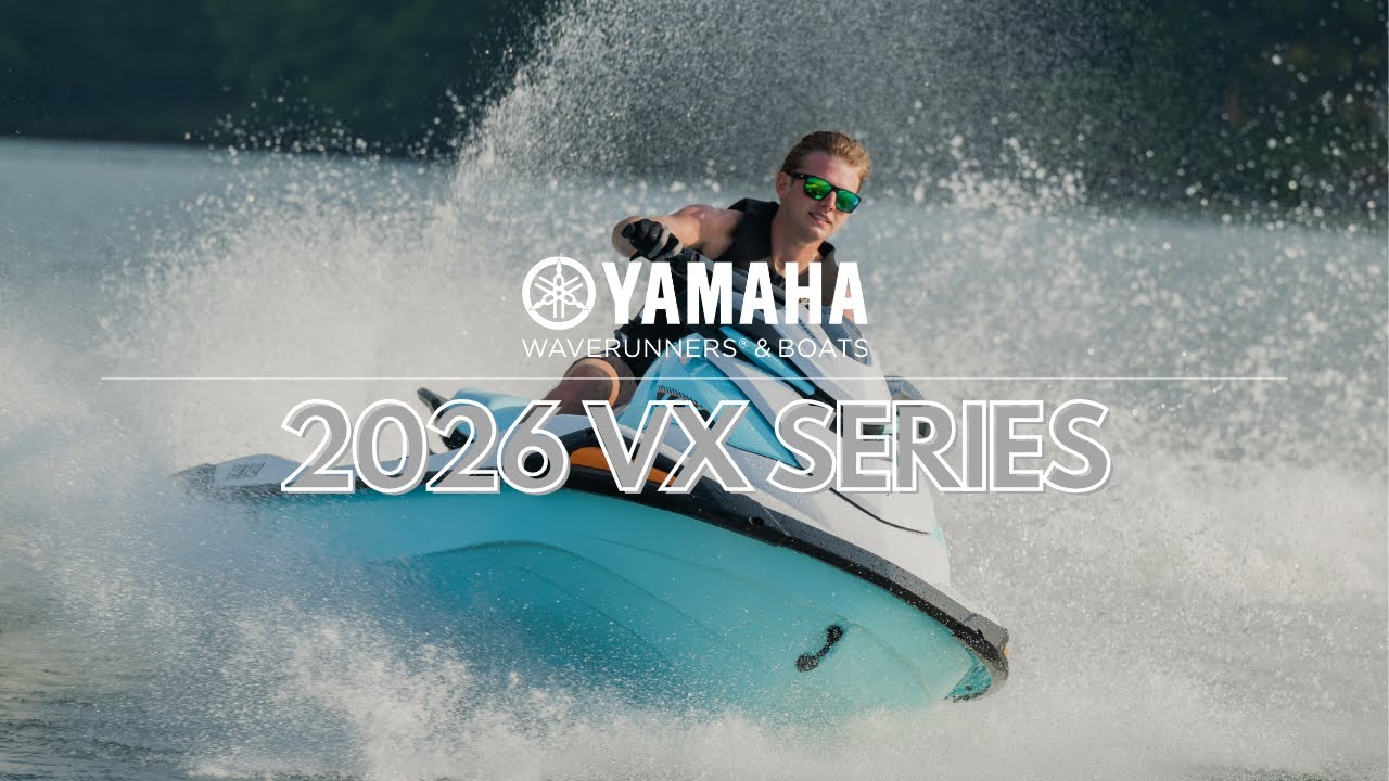 Yamaha 2026 VX Series WaveRunners 🚤
