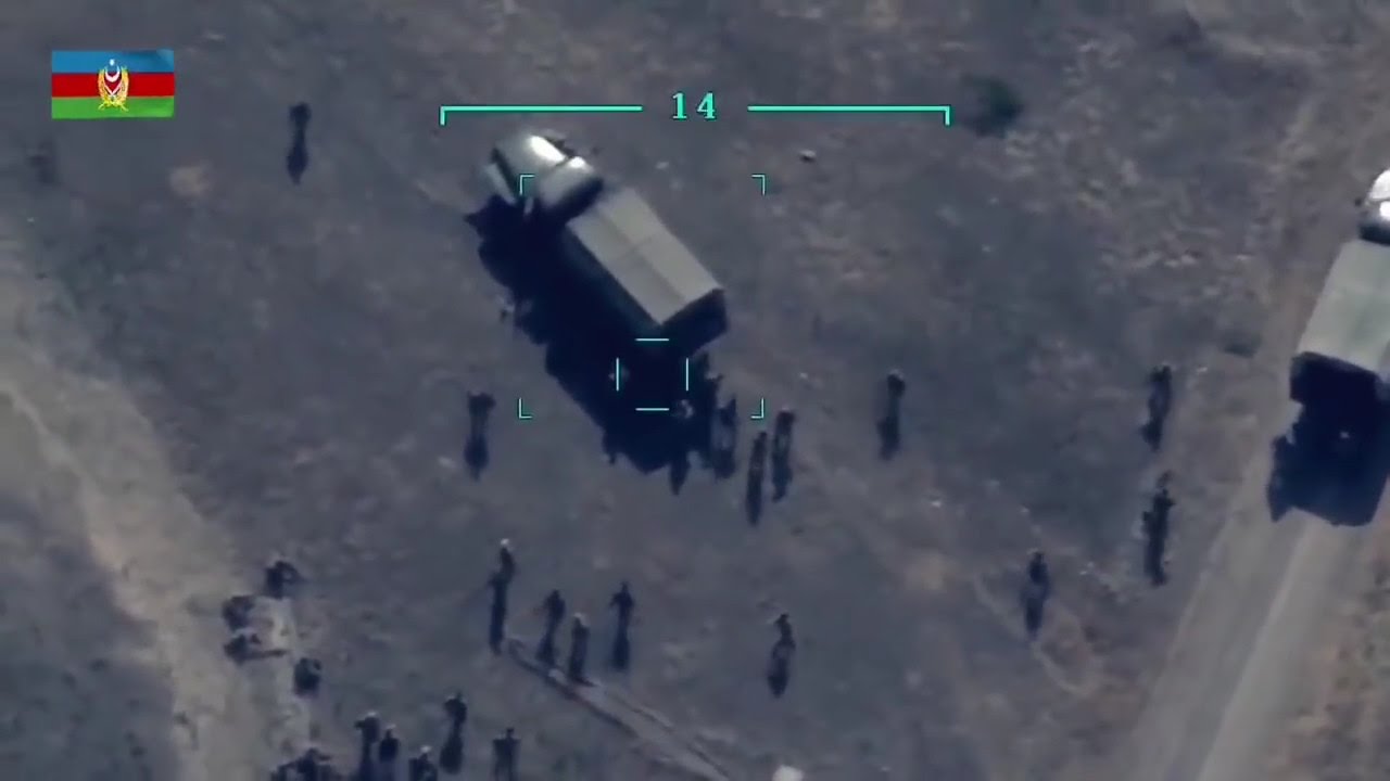 Азербайджанский дрон атаковал армянских резервистов 🚁