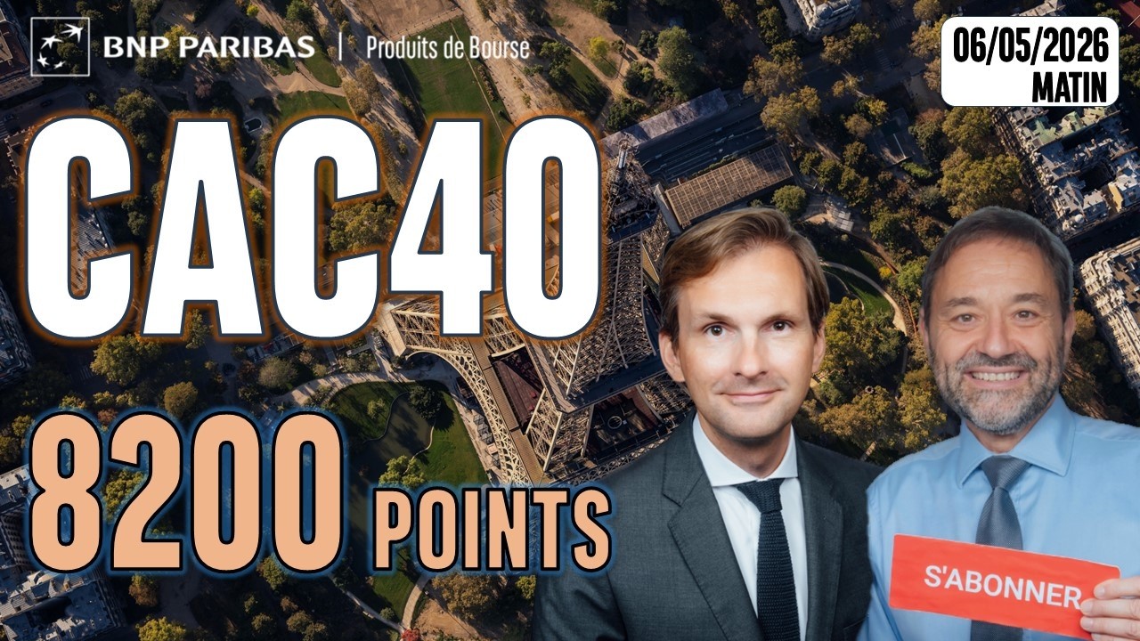 CAC40 at 8,200 Points: Market Outlook 📈