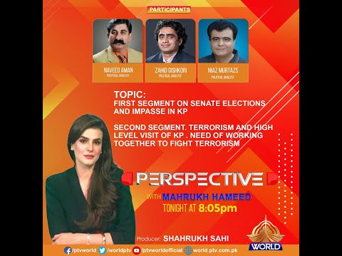 PERSPECTIVE | Senate elections and impasse in KP. Terrorism and High level visit of KP | 29-03-2024