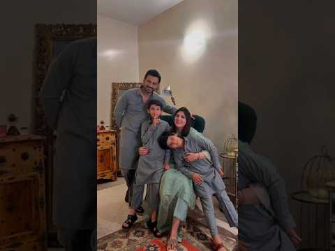 zahid ahmed with his wife and kids #youtubeshorts #shorts #trending