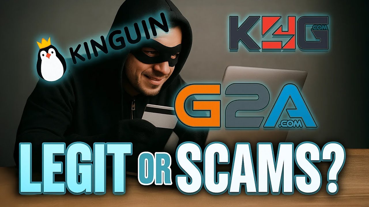 Cheap Game Keys: G2A, Kinguin & K4G Exposed 🔍