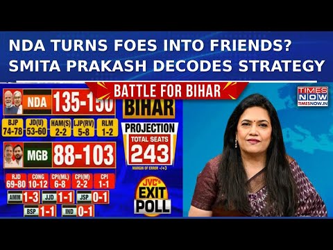 Bihar Election 2025: NDA Turns Foes Into Friends? Smita Prakash’s Big Take Decodes Strategy | Watch