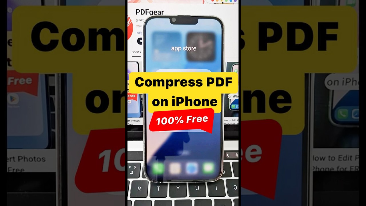 Free & Easy: Compress PDF Files on Your iPhone 📱