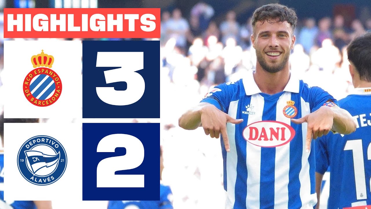 ¡Espanyol vence a Alavés 3-2 con hat-trick de Puado! ⚽️ Resumen de LaLiga EA Sports