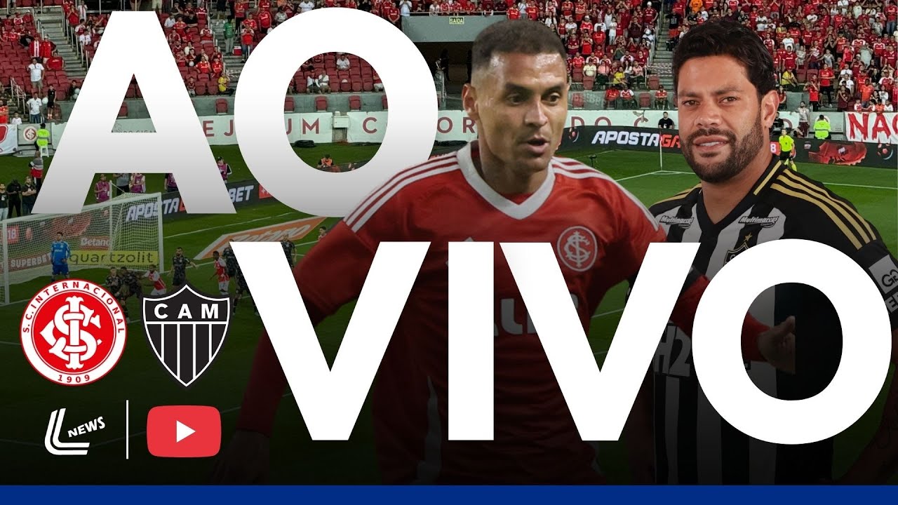 Internacional x Atlético MG AO VIVO no Beira-Rio | Brasileirão 31ª Rodada ⚽
