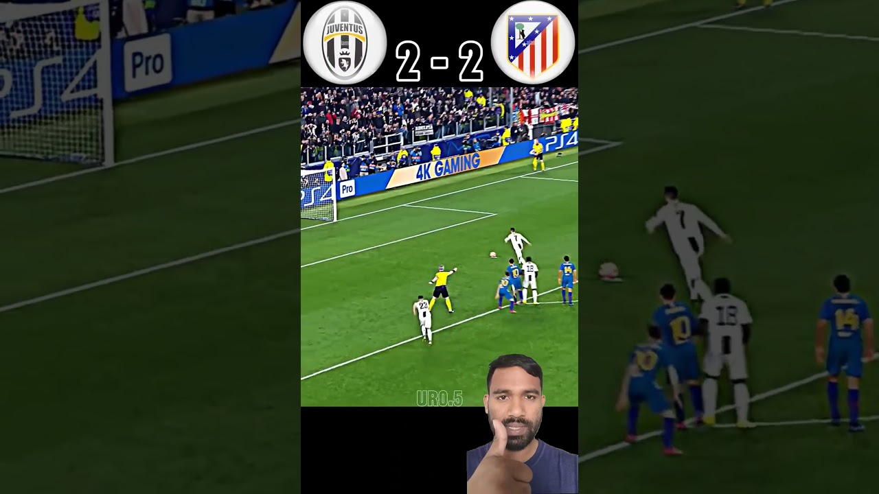 Juventus vs Ronaldo Football Match ⚽