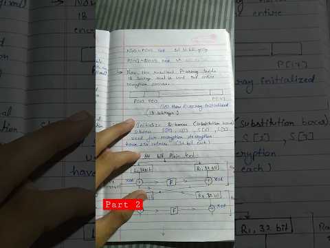 Blowfish algorithm part 2 #shorts